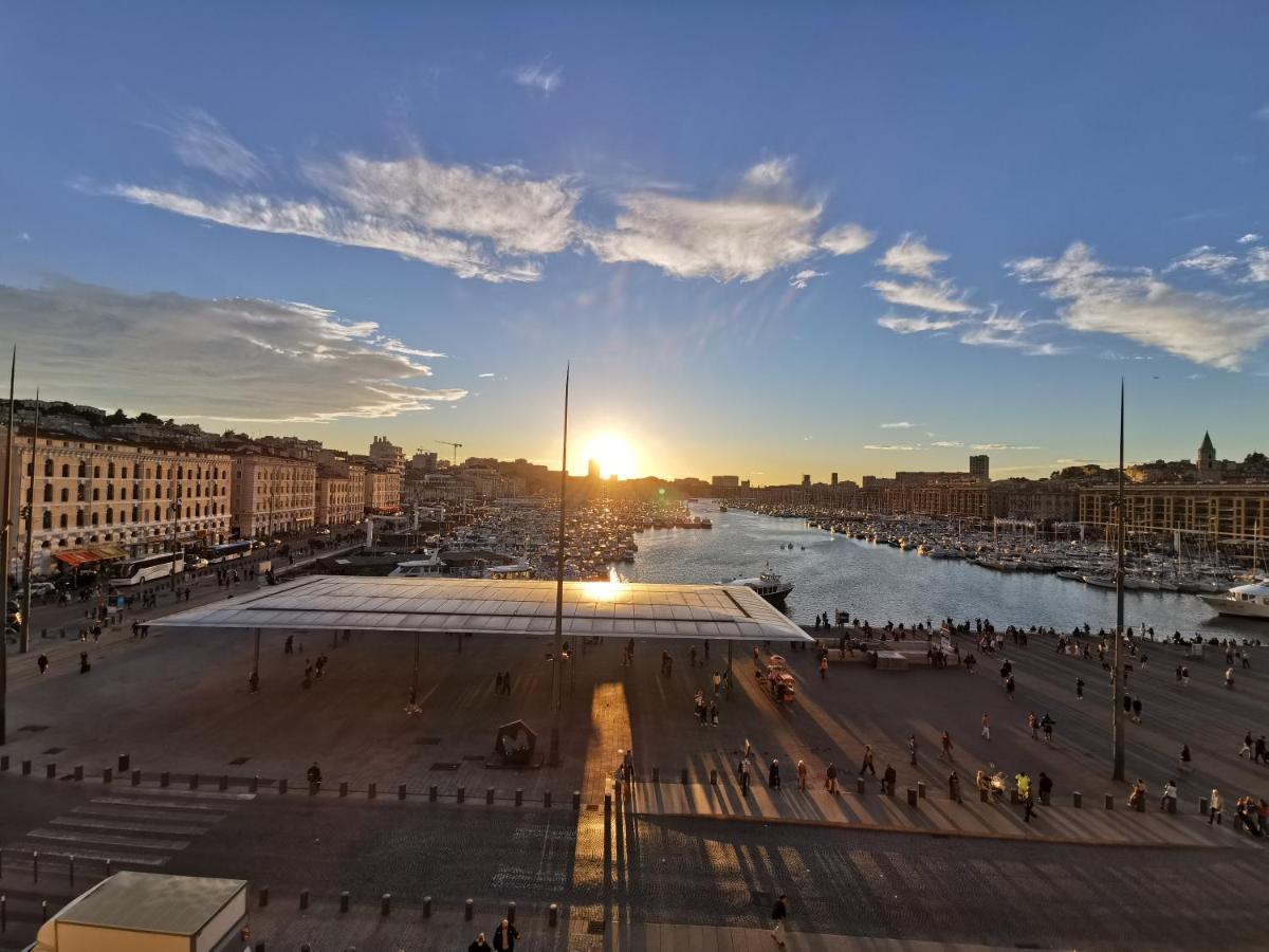 Appartamento Face Au Vieux Port Vue 180 De Notre Dame Au Panier Marsiglia Esterno foto